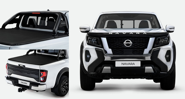 Nissan Navara with accessories