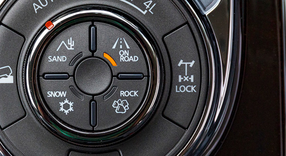 Patrol Y62 INTELLIGENT 4X4 DRIVE MODES